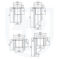 Weld-on pieces