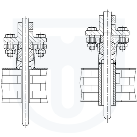 Connecting flanges